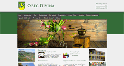 Desktop Screenshot of divina.sk